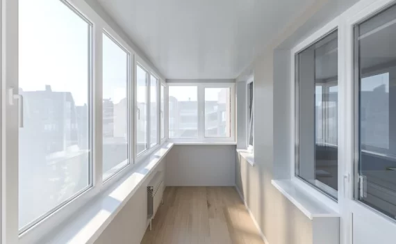 Внутренняя отделка балконов и лоджий