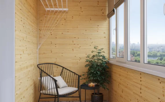 Внутренняя отделка балконов и лоджий