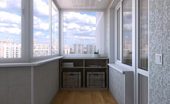 Отделка и ремонт балконов